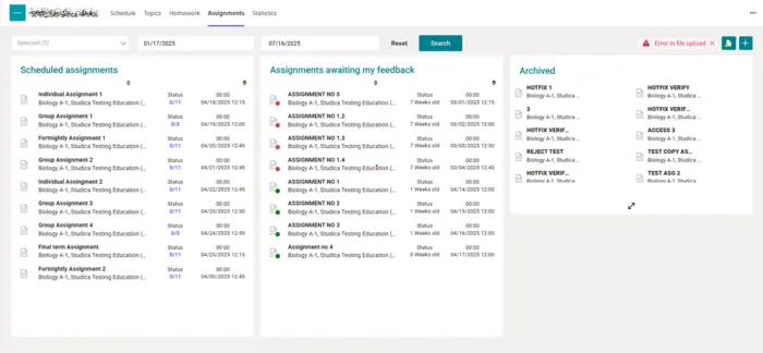 A screenshot from Microsoft Teams showing a custom application running.